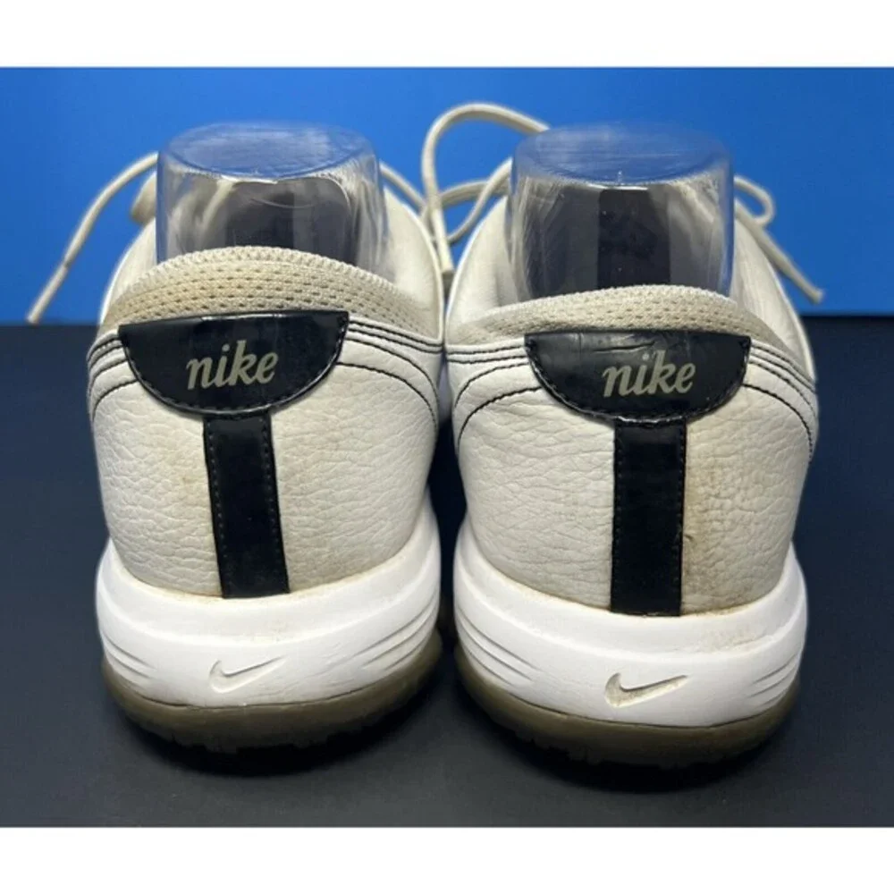 Nike Women's Size 8.5 Golf Shoes 317622-162 White Black Traction Contact Athlete